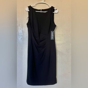 Karl Lagerfeld Women Black Dress Size 8 Knee length NWT
